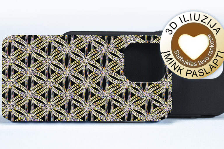 Flower of Life – 3D Stereogram Phone Case