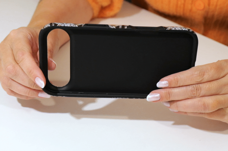 Flower of life 3d stereogram phone case 10