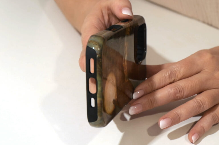 Ciurlionis biciulyste phone case 2