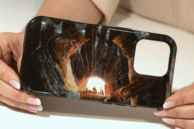 Ciurlionis karaliu pasaka phone case 0