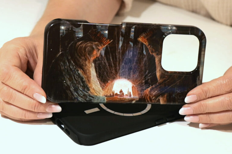 Ciurlionis karaliu pasaka phone case 1