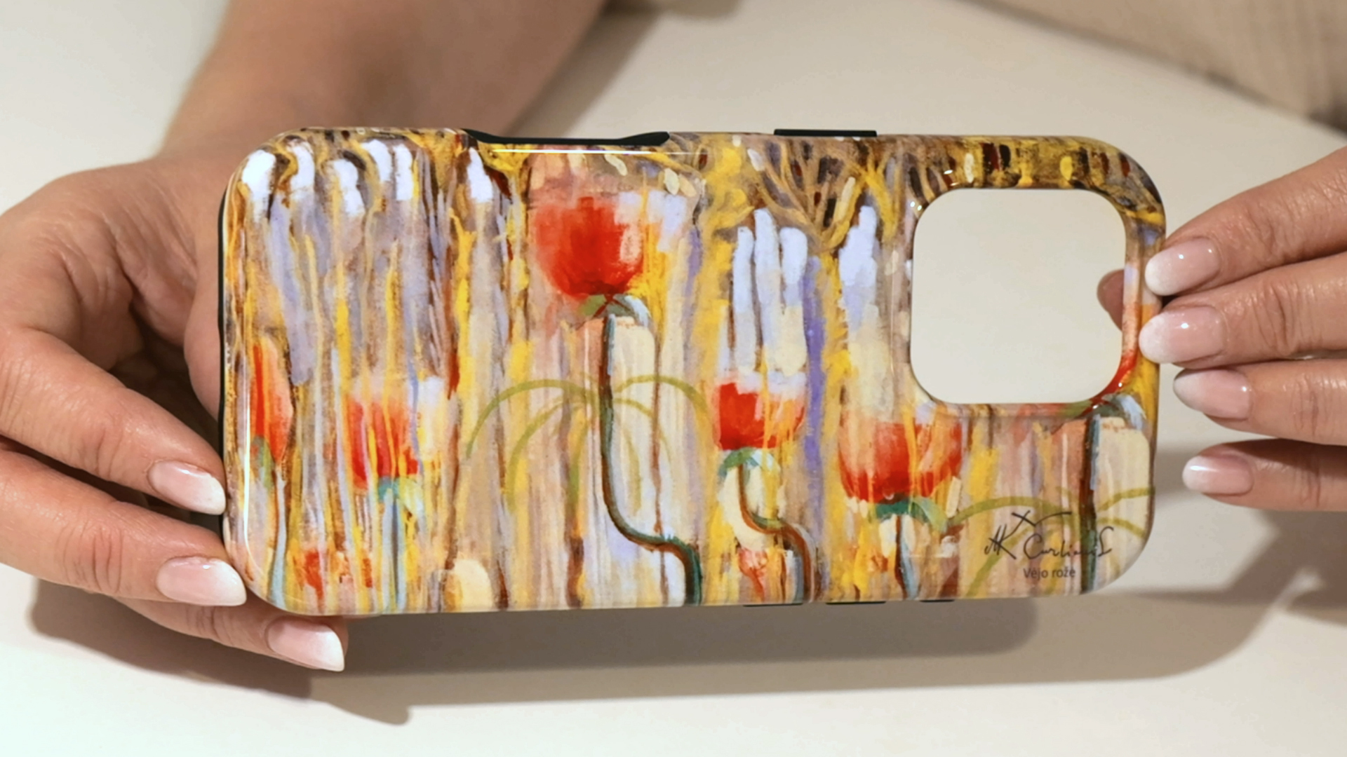Ciurlionis pasaulio sutverimas ix phone case 0