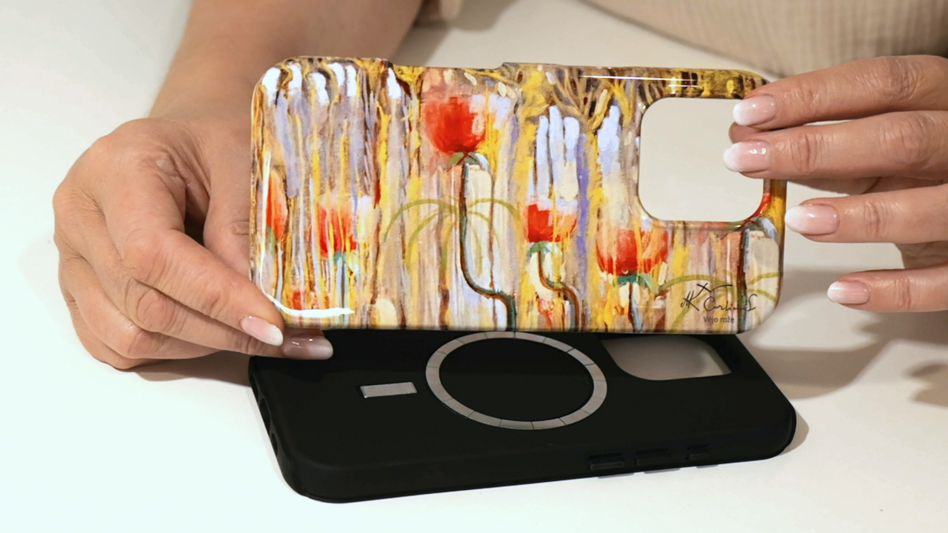 Ciurlionis pasaulio sutverimas ix phone case 1