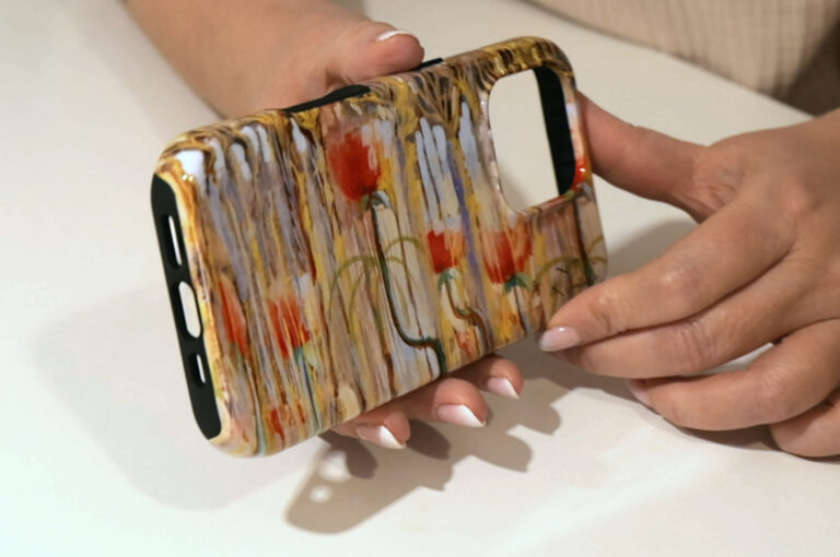 Ciurlionis pasaulio sutverimas ix phone case 3