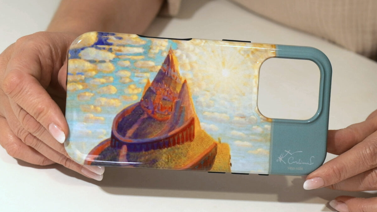 Ciurlionis pilies pasaka phone case 0