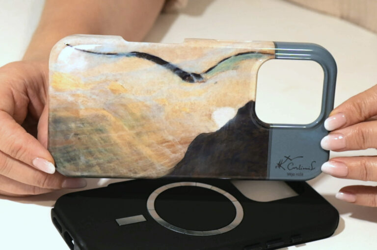 Ciurlionis zinia phone case 1