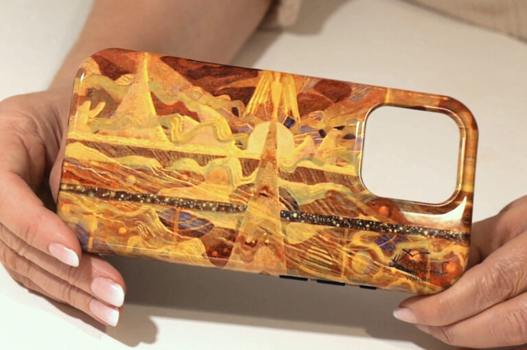 Ciurlionis zvaigzdzių sonata phone case 4