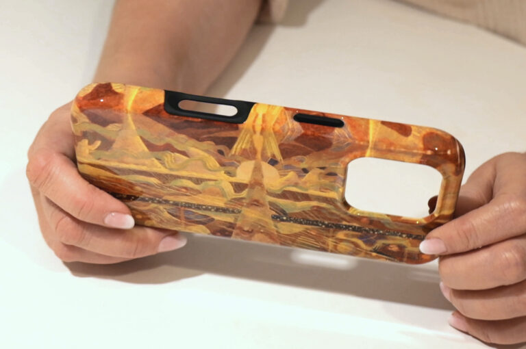 Ciurlionis zvaigzdzių sonata phone case 5