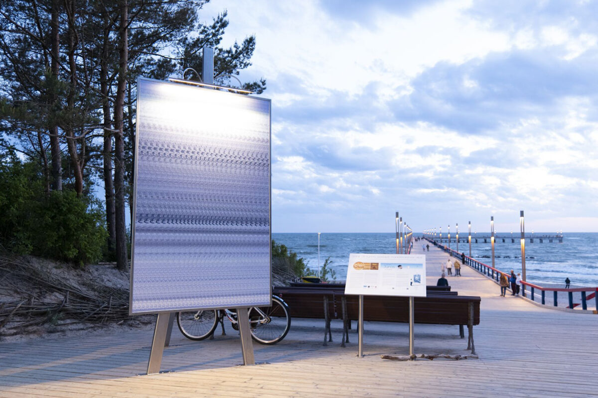 The largest autostereogram in lithuania 0