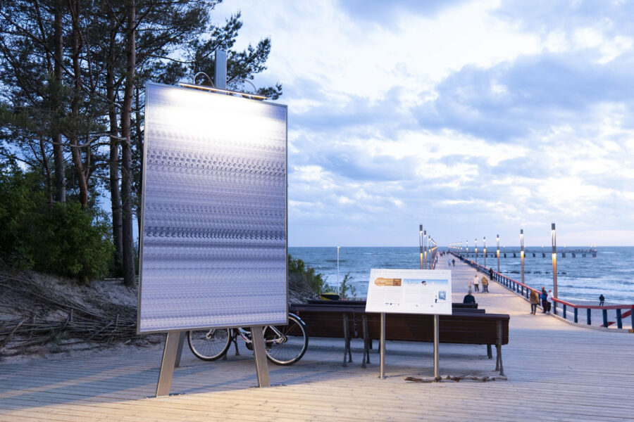 The largest autostereogram in lithuania 0